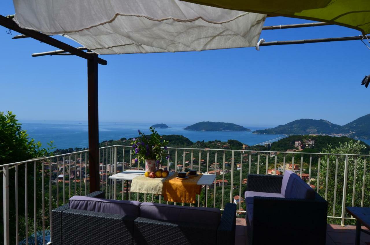La Castellana Una Finestra Sul Mare- Air Conditioned Lerici Dış mekan fotoğraf