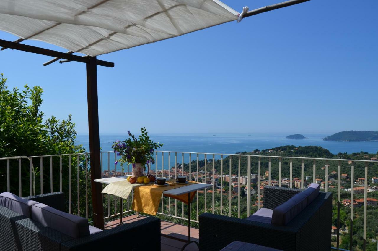 La Castellana Una Finestra Sul Mare- Air Conditioned Lerici Dış mekan fotoğraf